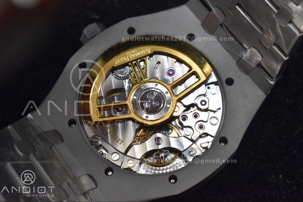 Royal Oak 41mm 15500 SS APSF 1:1 Best Edition White Textured Dial on SS Bracelet A4302 Super Clone Affordable 449
