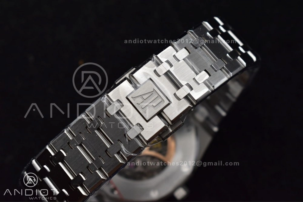UrbanChic Royal Oak 41mm Open worked 15407 SS THBF 1:1 Best Edition on SS Bracelet SA 144