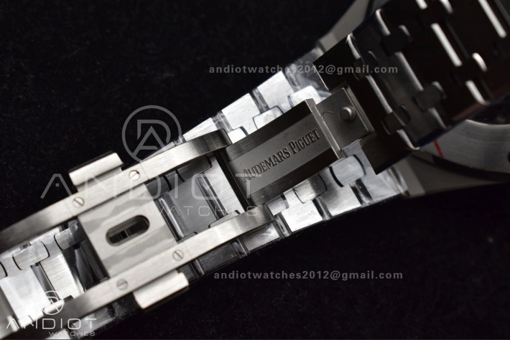 UrbanChic Royal Oak 41mm Open worked 15407 SS THBF 1:1 Best Edition on SS Bracelet SA 144