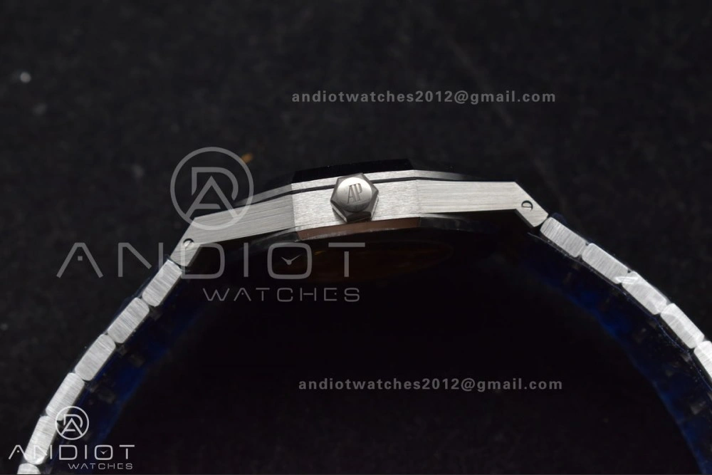 UrbanChic Royal Oak 41mm Open worked 15407 SS THBF 1:1 Best Edition on SS Bracelet SA 144