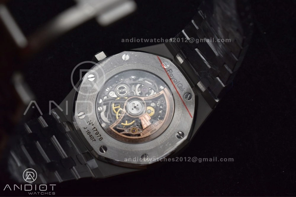 UrbanChic Royal Oak 41mm Open worked 15407 SS THBF 1:1 Best Edition on SS Bracelet SA 144