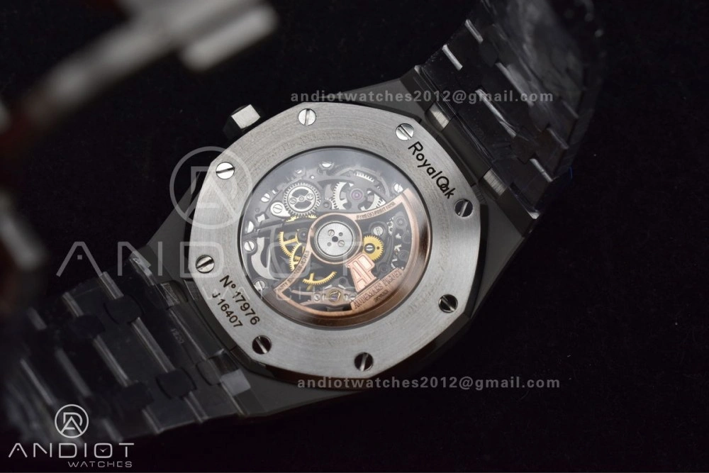 UrbanChic Royal Oak 41mm Open worked 15407 SS THBF 1:1 Best Edition on SS Bracelet SA 144