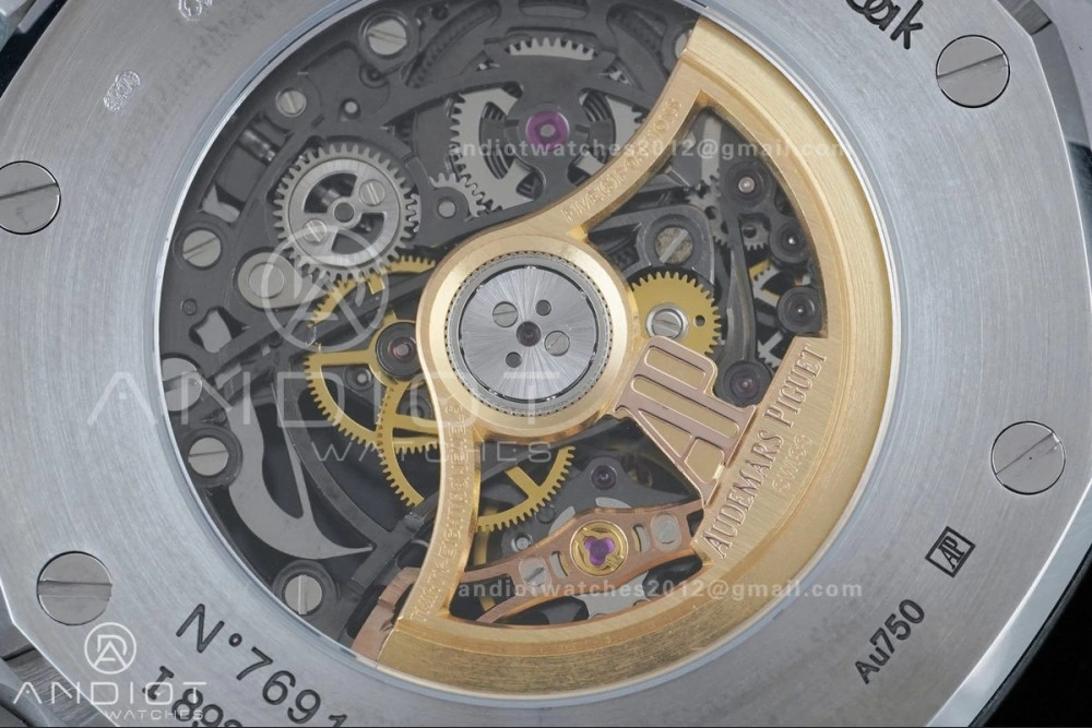 Royal Oak 41mm Openworked 15407 SS Frosted THBF 1:1 Best Edition on SS Bracelet SA3132 V ModernLook 138