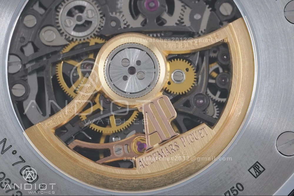 Royal Oak 41mm Openworked 15407 SS Frosted THBF 1:1 Best Edition on SS Bracelet SA3132 V ModernLook 138