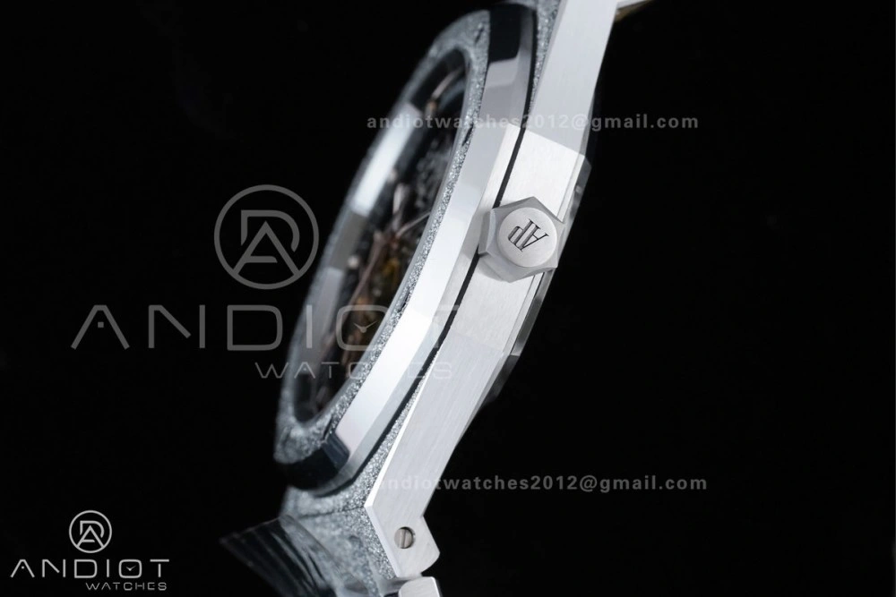 Royal Oak 41mm Openworked 15407 SS Frosted THBF 1:1 Best Edition on SS Bracelet SA3132 V ModernLook 138