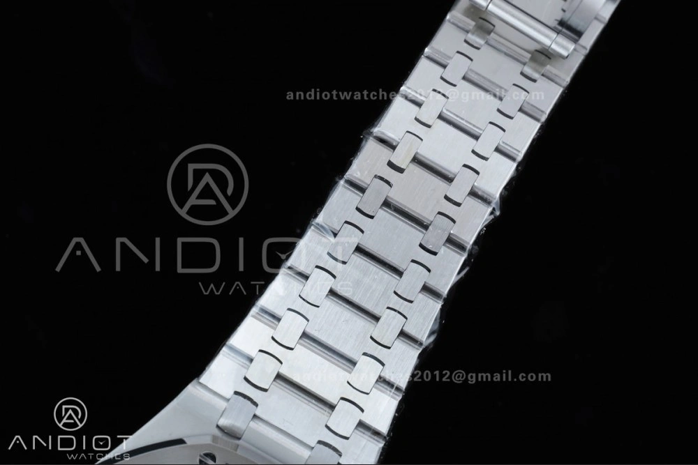 Royal Oak 41mm Openworked 15407 SS Frosted THBF 1:1 Best Edition on SS Bracelet SA3132 V ModernLook 138