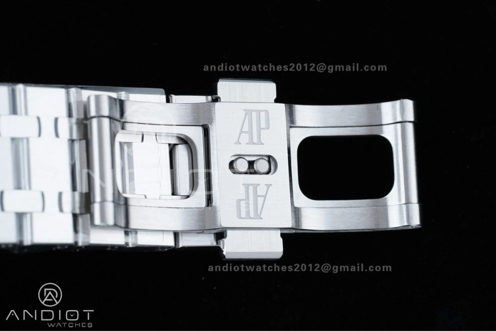 Royal Oak 41mm Openworked 15407 SS Frosted THBF 1:1 Best Edition on SS Bracelet SA3132 V ModernLook 138