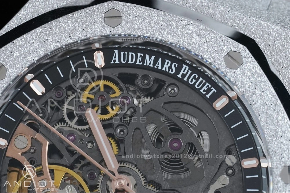 Royal Oak 41mm Openworked 15407 SS Frosted THBF 1:1 Best Edition on SS Bracelet SA3132 V ModernLook 138