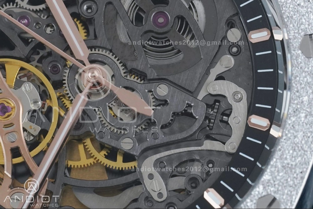 Royal Oak 41mm Openworked 15407 SS Frosted THBF 1:1 Best Edition on SS Bracelet SA3132 V ModernLook 138