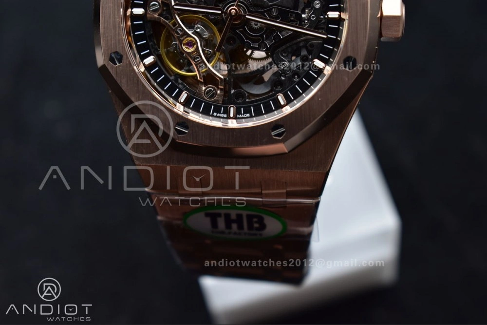 Royal Oak 41mm Openworked 15407OR RG THBF 1:1 Best Edition on RG Bracelet SA AllSeason 135