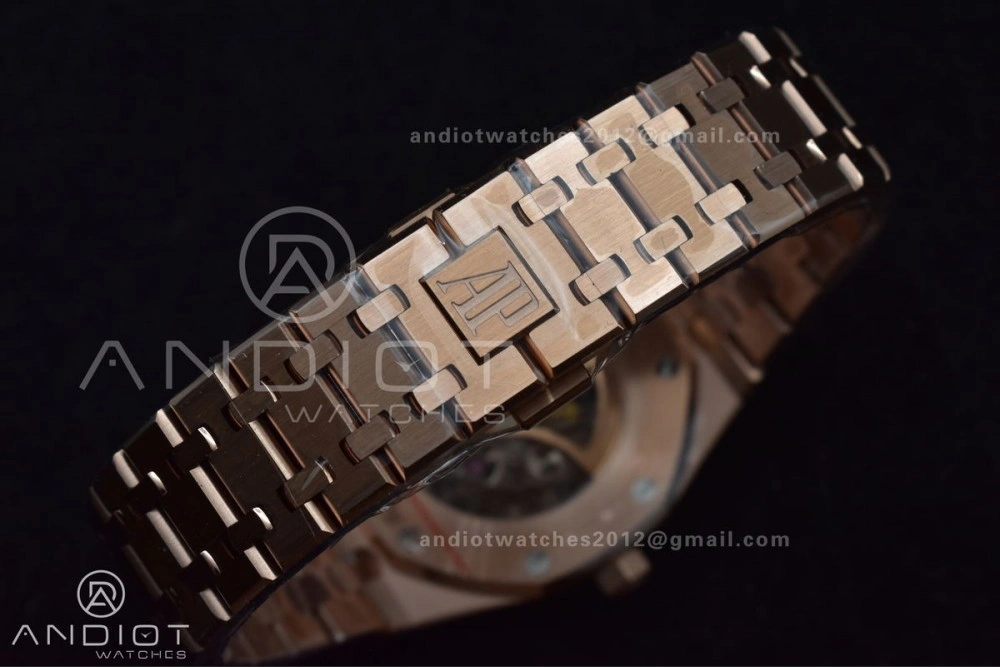 Royal Oak 41mm Openworked 15407OR RG THBF 1:1 Best Edition on RG Bracelet SA AllSeason 135