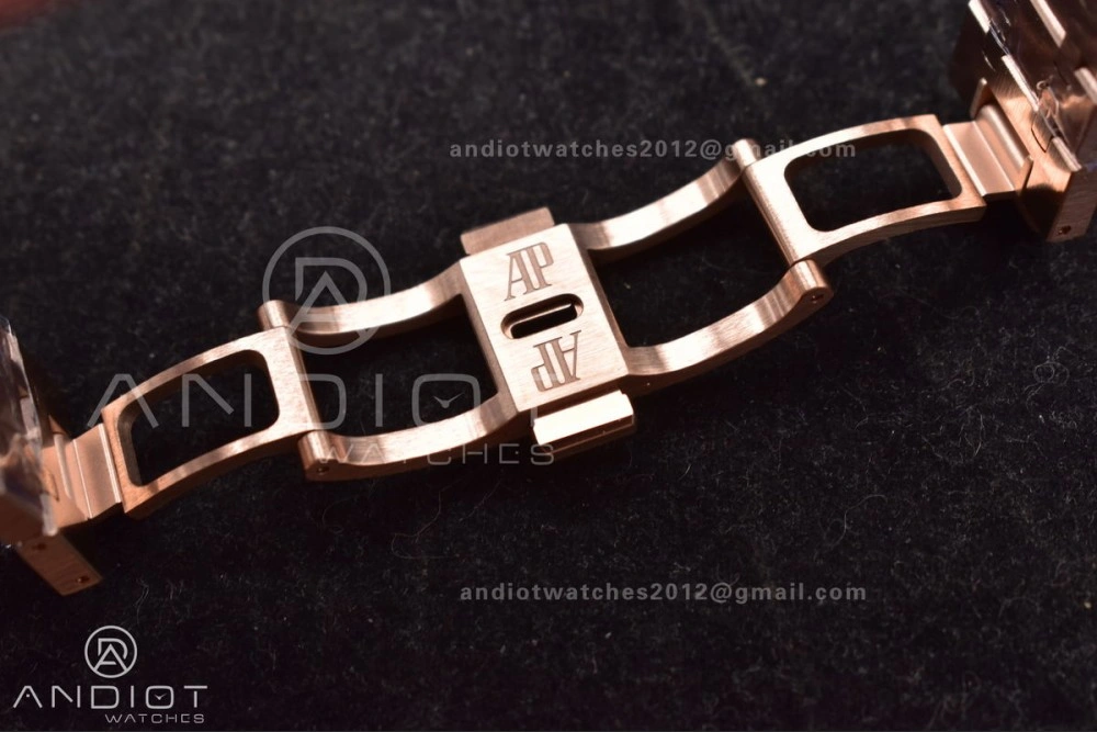 Royal Oak 41mm Openworked 15407OR RG THBF 1:1 Best Edition on RG Bracelet SA AllSeason 135
