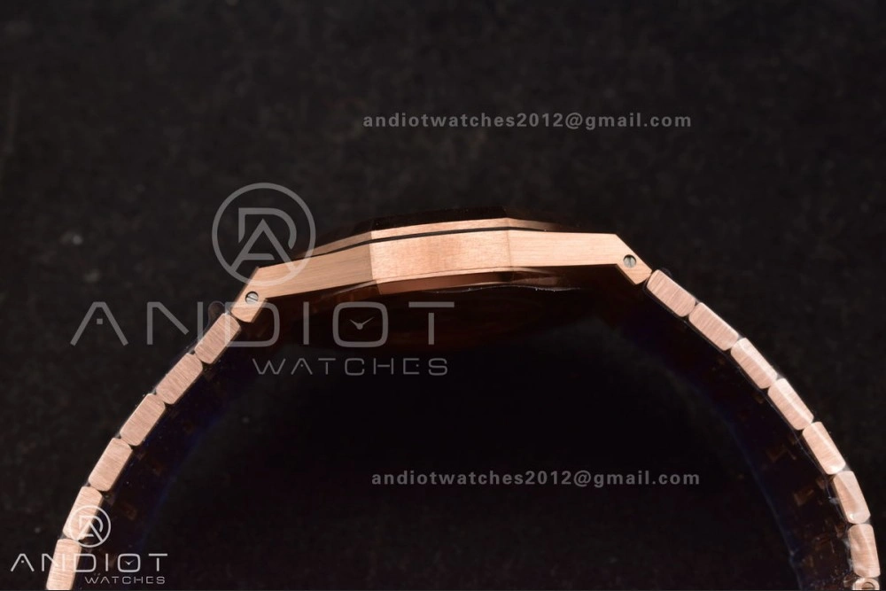 Royal Oak 41mm Openworked 15407OR RG THBF 1:1 Best Edition on RG Bracelet SA AllSeason 135