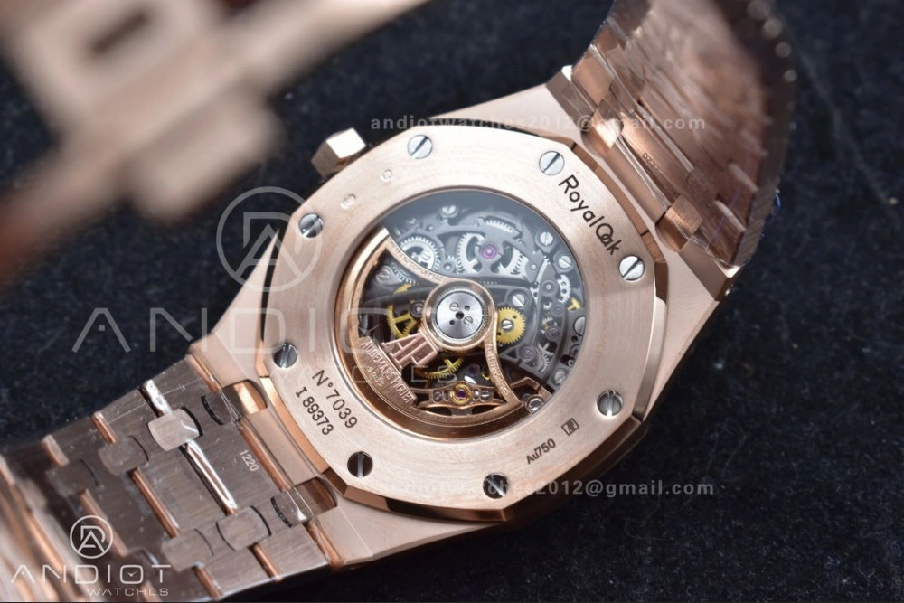 Royal Oak 41mm Openworked 15407OR RG THBF 1:1 Best Edition on RG Bracelet SA AllSeason 135