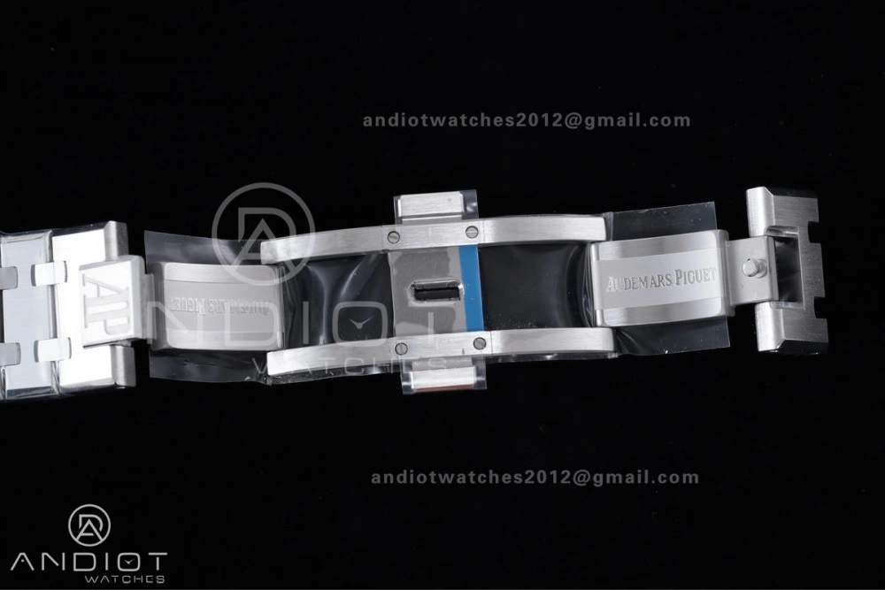 Packable Royal Oak 41mm Perpetual Calendar 26574 SS APSF1:1 Best Edition Iced Blue Dial on SS Bracelet A 139