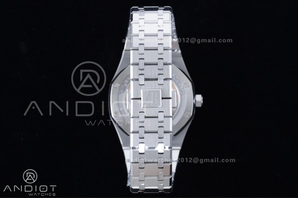 Packable Royal Oak 41mm Perpetual Calendar 26574 SS APSF1:1 Best Edition Iced Blue Dial on SS Bracelet A 139