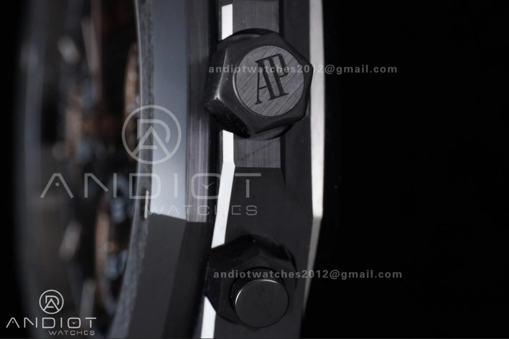 TechFriendly Royal Oak Chrono 26240 Black Ceramic APSF 1:1 Best Edition on Ceramic Bracelet SA4401 Super Clone 149