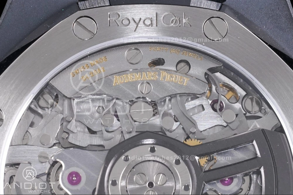 TechFriendly Royal Oak Chrono 26240 Black Ceramic APSF 1:1 Best Edition on Ceramic Bracelet SA4401 Super Clone 149