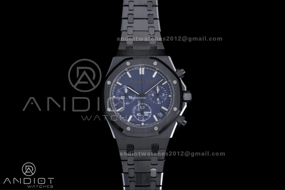 GoAnywhere Royal Oak Chrono 26240 Blue Ceramic APSF 1:1 Best Edition on Ceramic Bracelet SA4401 Super Clone 150
