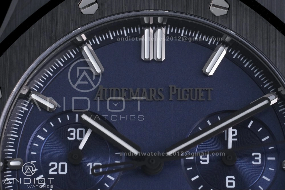GoAnywhere Royal Oak Chrono 26240 Blue Ceramic APSF 1:1 Best Edition on Ceramic Bracelet SA4401 Super Clone 150