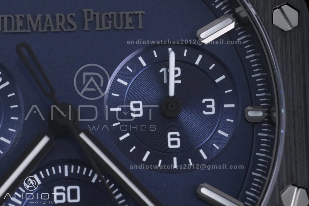 GoAnywhere Royal Oak Chrono 26240 Blue Ceramic APSF 1:1 Best Edition on Ceramic Bracelet SA4401 Super Clone 150