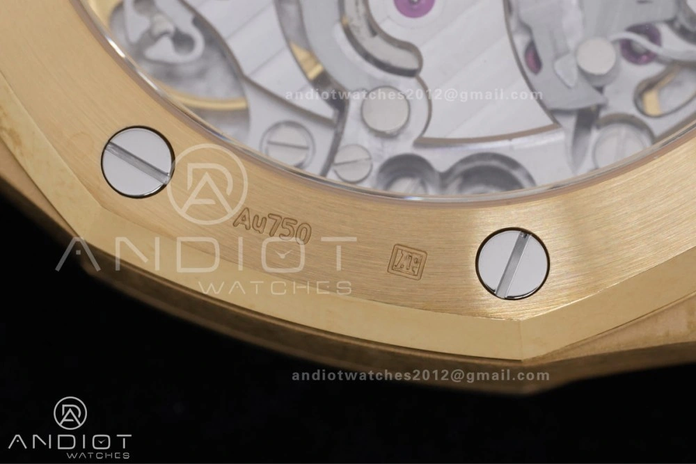 Comfortable Royal Oak Chrono 26240 Frosted YG APSF 1:1 Best Edition YG Faded Dial on Bracelet SA4401 Super Clone 147