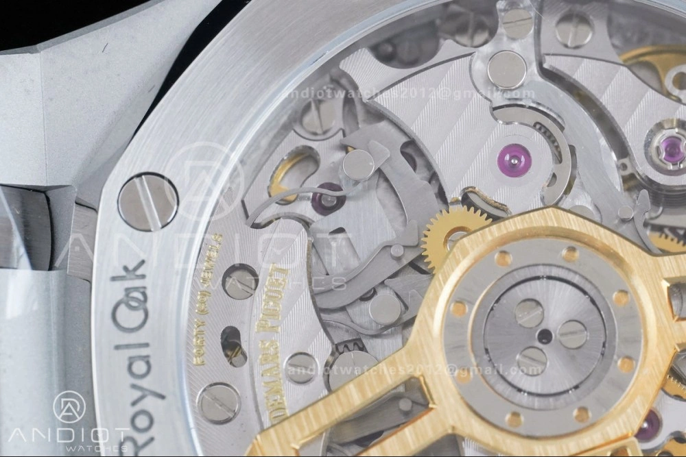 Durable Royal Oak Chrono 26240 SS APSF 1:1 Best Edition Blue Dial on SS Bracelet SA4401 Super Clone 146