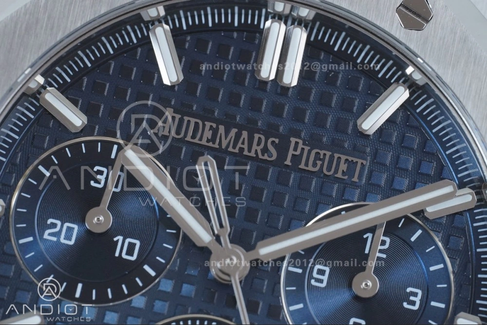Durable Royal Oak Chrono 26240 SS APSF 1:1 Best Edition Blue Dial on SS Bracelet SA4401 Super Clone 146