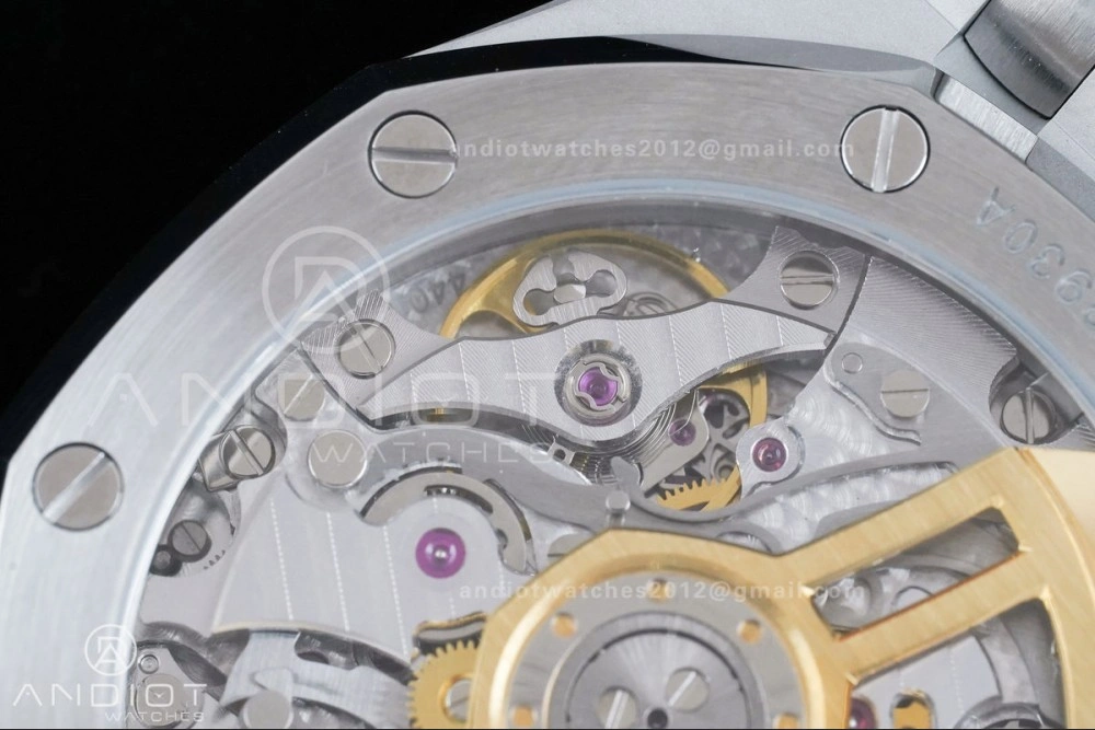 TimelessDesign Royal Oak Chrono 26240 SS APSF 1:1 Best Edition Green Dial on SS Bracelet SA4401 Super Clone 158