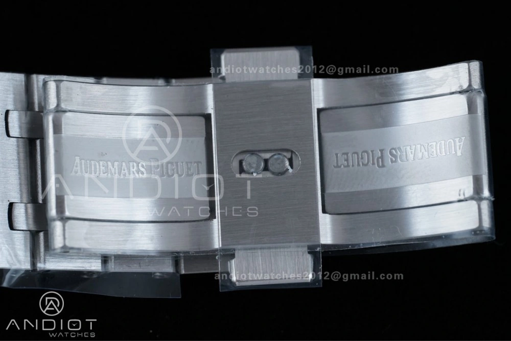 TimelessDesign Royal Oak Chrono 26240 SS APSF 1:1 Best Edition Green Dial on SS Bracelet SA4401 Super Clone 158