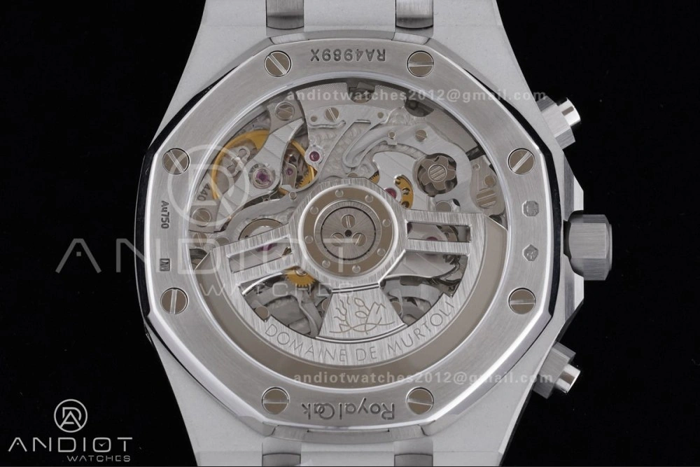 Premium Royal Oak Chrono 26240 SS APSF 1:1 Best Edition Purple Dial on SS Bracelet SA4401 Super Clone 148