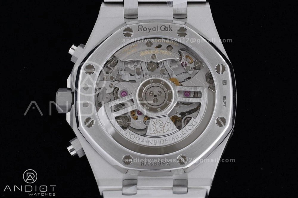 Premium Royal Oak Chrono 26240 SS APSF 1:1 Best Edition Purple Dial on SS Bracelet SA4401 Super Clone 148