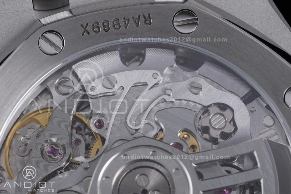 Premium Royal Oak Chrono 26240 SS APSF 1:1 Best Edition Purple Dial on SS Bracelet SA4401 Super Clone 148