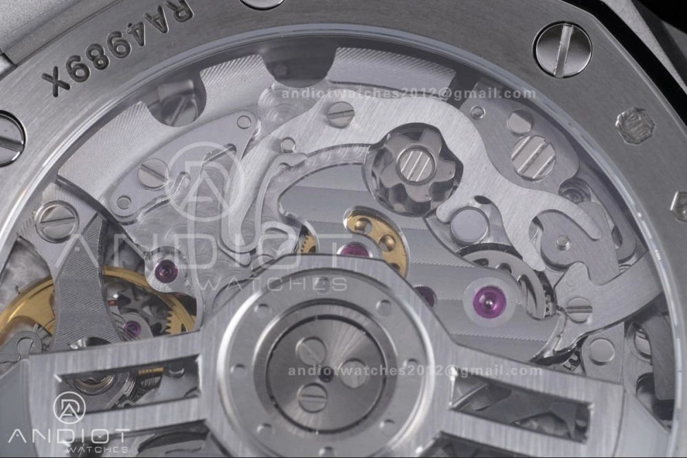 Premium Royal Oak Chrono 26240 SS APSF 1:1 Best Edition Purple Dial on SS Bracelet SA4401 Super Clone 148