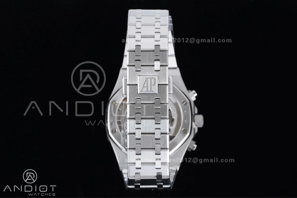 Premium Royal Oak Chrono 26240 SS APSF 1:1 Best Edition Purple Dial on SS Bracelet SA4401 Super Clone 148