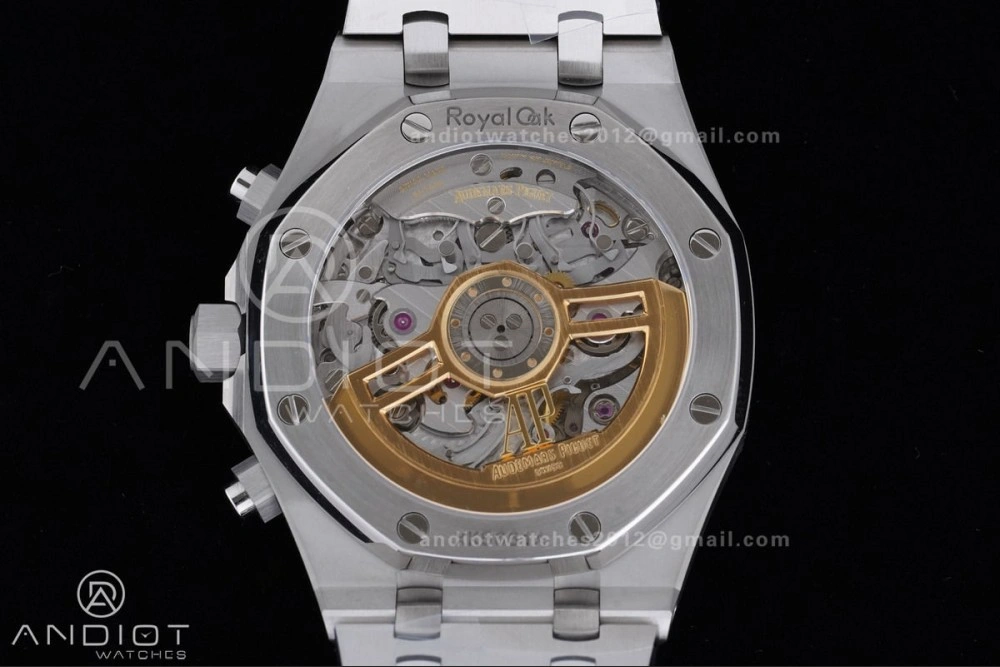 Royal Oak Chrono 26240 SS APSF 1:1 Best Edition White Dial on SS Bracelet SA4401 Super Clone SportInspired 152