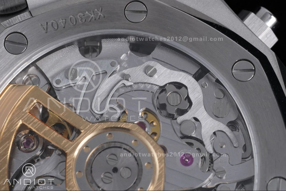 Royal Oak Chrono 26240 SS APSF 1:1 Best Edition White Dial on SS Bracelet SA4401 Super Clone SportInspired 152