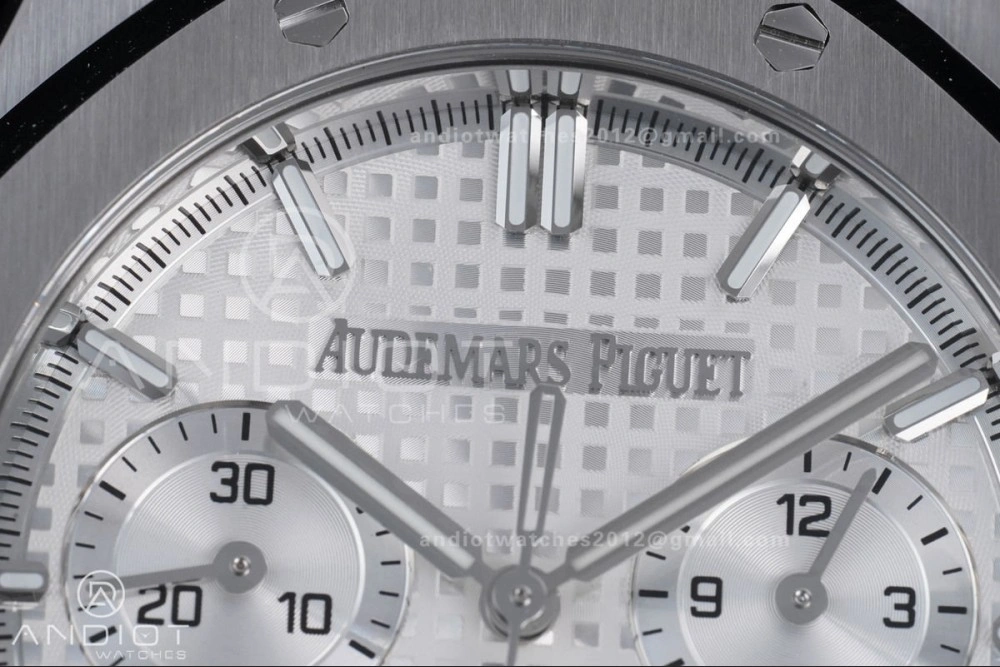 Royal Oak Chrono 26240 SS APSF 1:1 Best Edition White Dial on SS Bracelet SA4401 Super Clone SportInspired 152