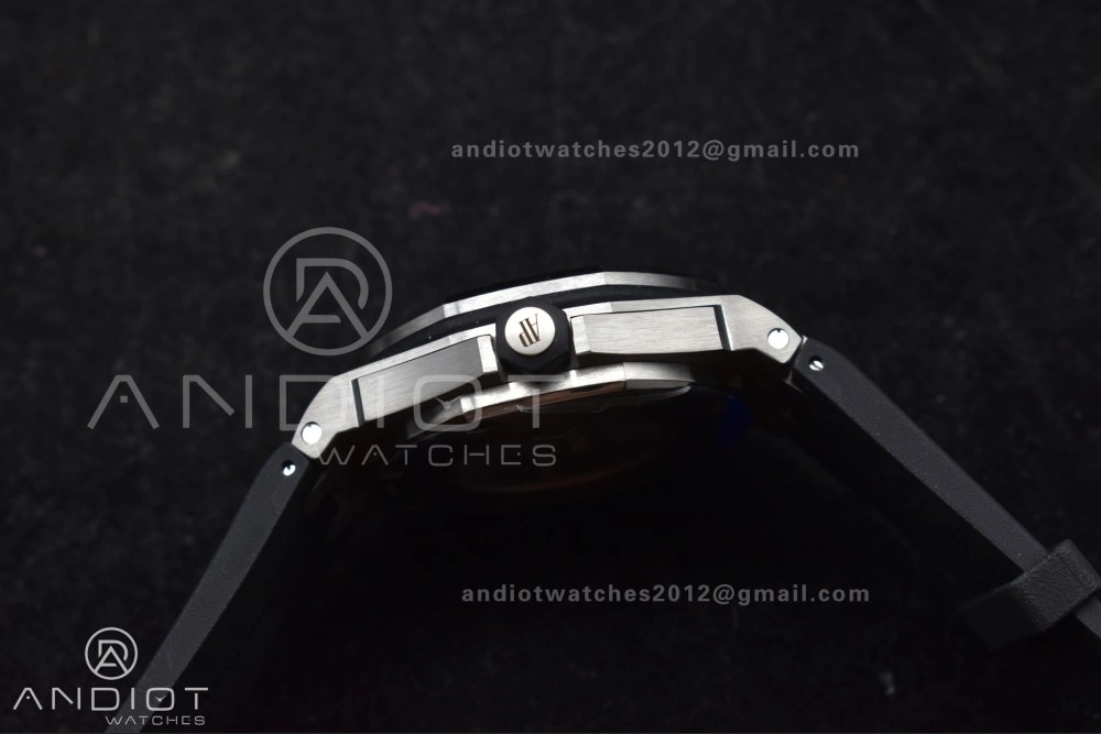 Royal Oak Offshore Diver 15703 ZF 1:1 Best Edition Black Dial on Black Rubber Strap A ZeroBulk 153