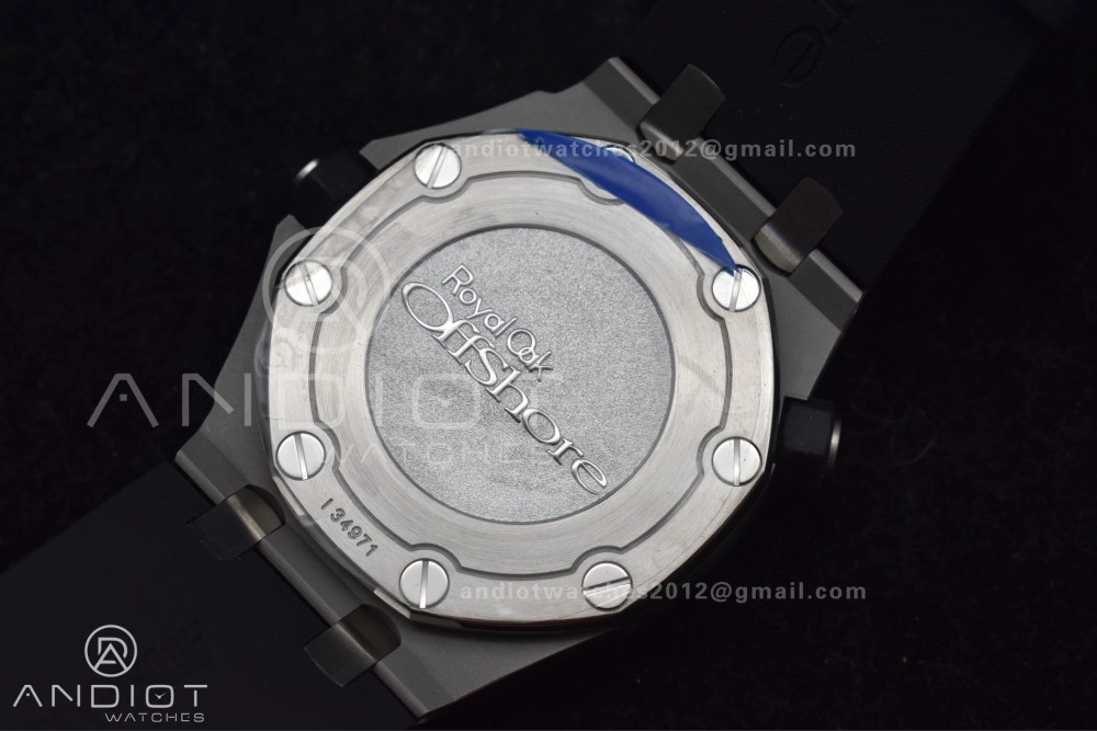 Royal Oak Offshore Diver 15703 ZF 1:1 Best Edition Black Dial on Black Rubber Strap A ZeroBulk 153
