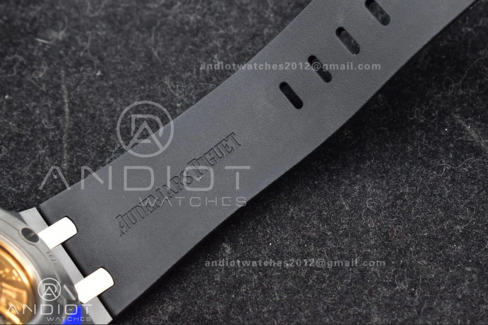 Royal Oak Offshore Diver 15707 Black Ceramic ZF 1:1 Best Edition SA3120 Super Clone MoistureWicking 156