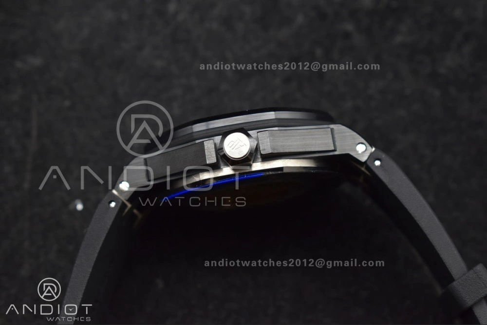Royal Oak Offshore Diver 15707 Black Ceramic ZF 1:1 Best Edition SA3120 Super Clone MoistureWicking 156