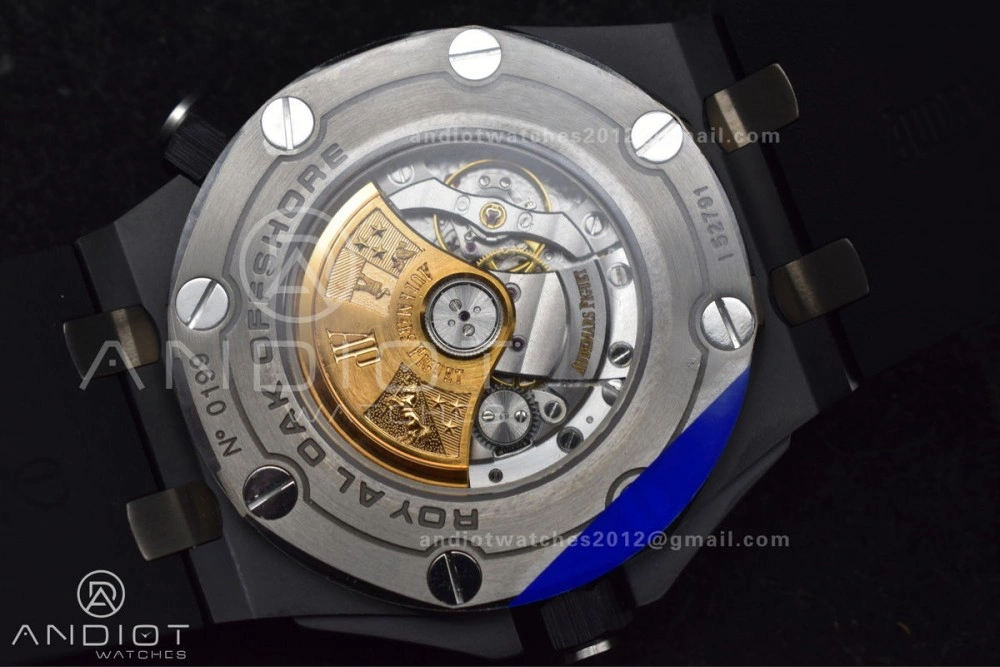 Royal Oak Offshore Diver 15707 Black Ceramic ZF 1:1 Best Edition SA3120 Super Clone MoistureWicking 156