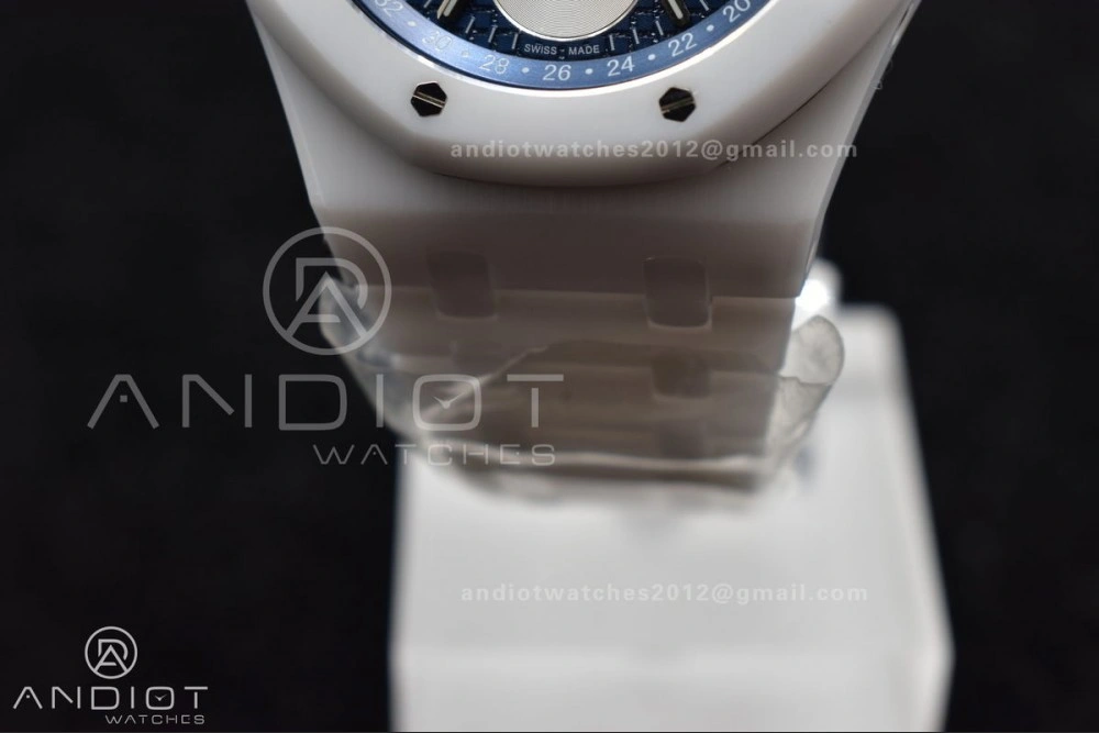 Royal Oak Perpetual Calendar 26579cb White Ceramic APSF Best Edition on Ceramic Bracelet A SportInspired 154