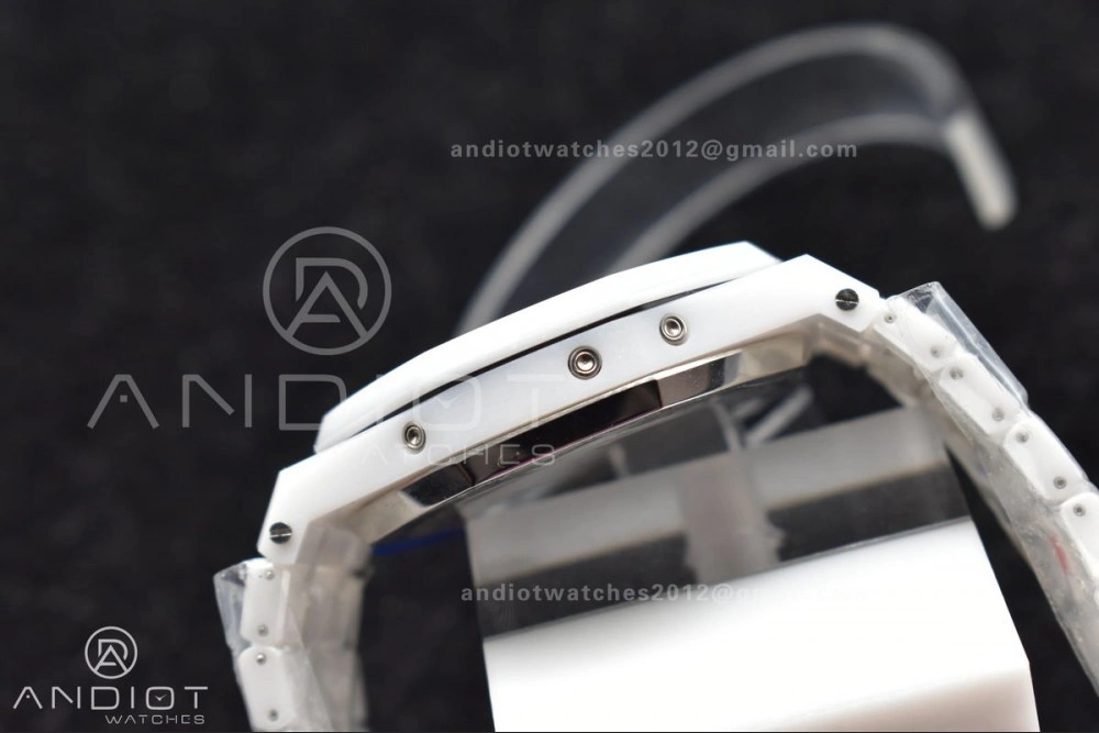 Royal Oak Perpetual Calendar 26579cb White Ceramic APSF Best Edition on Ceramic Bracelet A SportInspired 154