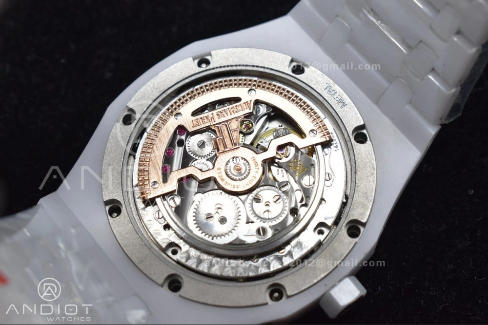 Royal Oak Perpetual Calendar 26579cb White Ceramic APSF Best Edition on Ceramic Bracelet A SportInspired 154