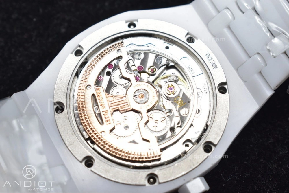 Royal Oak Perpetual Calendar 26579cb White Ceramic APSF Best Edition on Ceramic Bracelet A SportInspired 154