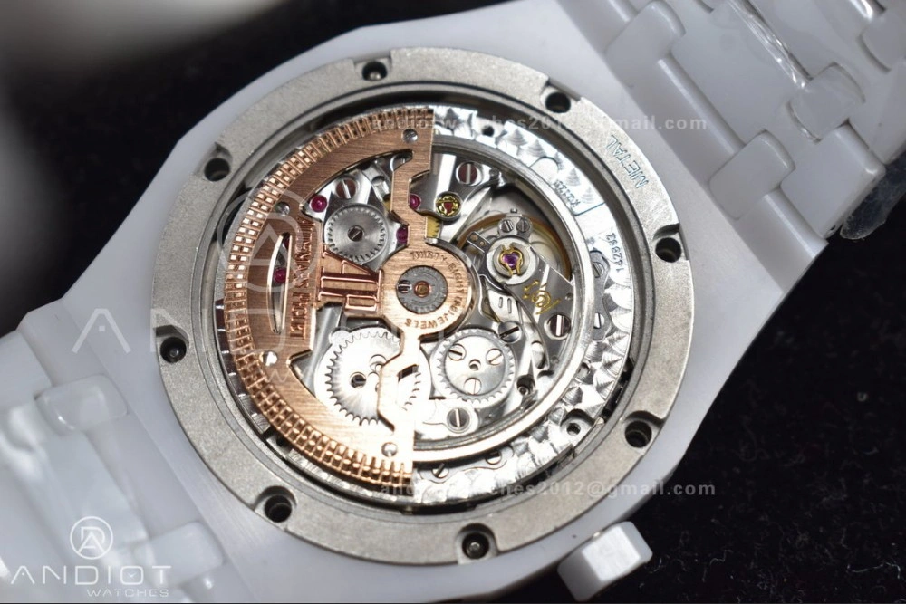 Royal Oak Perpetual Calendar 26579cb White Ceramic APSF Best Edition on Ceramic Bracelet A SportInspired 154