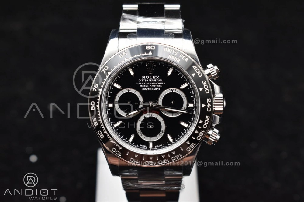 Elegant SBF VS Factory 1:1 Rolex Daytona 126500 Black Dial in 904L Steel SL4801 Movement 1051
