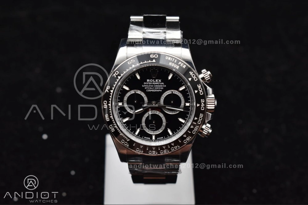 Elegant SBF VS Factory 1:1 Rolex Daytona 126500 Black Dial in 904L Steel SL4801 Movement 1051